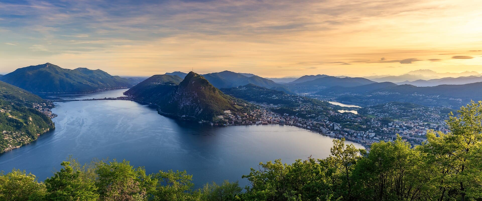 Panorama di Lugano, Ticino